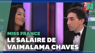 Vaimalama Chaves dévoile son salaire de Miss France 2019 [upl. by Rivy]