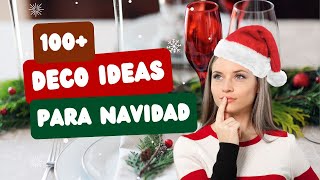 Christmas Interior Design How to create a cozy and elegant holiday home diy [upl. by Coriss]