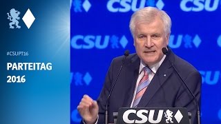 Klare Werte  Klarer Kurs Highlights vom CSUParteitag [upl. by Minoru]