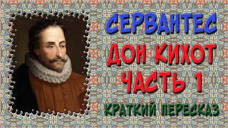 Дон Кихот 1 часть Краткое содержание [upl. by Solenne]