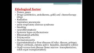 Interstitial lung disease [upl. by Maria]