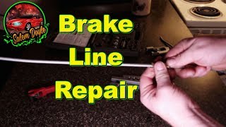 The REAL way to repair metal brake lines [upl. by Beaston]