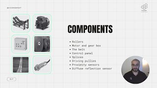 Part Two Conveyor belt example  Industrial Automation  Offsite manufacturing [upl. by Heim]