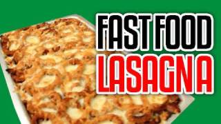 Fast Food Lasagna  Epic Meal Time [upl. by Madid382]