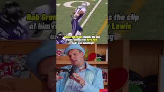 Gronk ran over Ray Lewis 😂 nfl shorts shortsyoutube youtubeshorts dudesondudes [upl. by Acie]