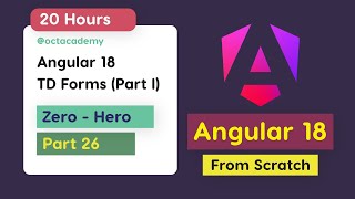 Angular 18 Full Course part 26  Angular Template Driven Forms [upl. by Seni]