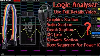 Logic Analyser Use Full Details Video And Checking The all Section  DSO Alternative Logic Analyser [upl. by Aneladgam]