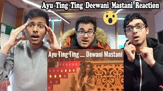 Ayu Ting Ting Deewani Mastani Reaction  Bros React [upl. by Sivartal579]