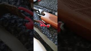 Weihrauch HW 35 Trageriemen hw35 weihrauch woodworking selfreliance shorts short rifle hunt [upl. by Wilburt]