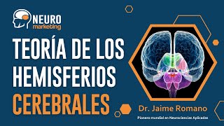 Teoría de los Hemisferios Cerebrales Dr Jaime Romano Neuromarketing [upl. by Rednijar7]