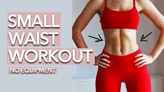 Small Waist Workout 10 Mins [upl. by Leblanc]