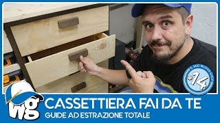 CASSETTIERA PER MINUTERIA  Jig pocket hole 520 pro [upl. by Ayor826]