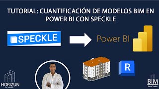 Tutorial Paso a Paso Cuantificación de Modelos BIM con Power BI y Speckle [upl. by Anilorak]