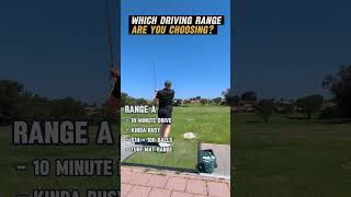 Choose Your Golf Driving Range golfersdoingthings drivingrange golflife [upl. by Jerold738]