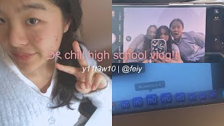 HIGH SCHOOL VLOG🎐 chill week assignments picnic w friends [upl. by Welbie]