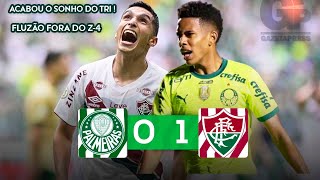 FLUZÃO É GIGANTE  Palmeiras 0 x 1 Fluminense  Melhores Momentos  Brasileirão 2024 [upl. by Ambler]