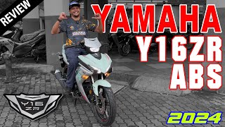 Yamaha Y16ZR ABS 2024  Malaysia Review [upl. by Umeko]