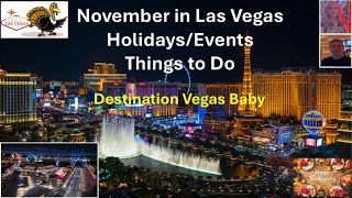 November in Las Vegas HolidaysEvents and Things to Do [upl. by Hamas873]