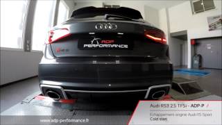 Echappement Audi RS Sport Audi RS3 8V 25 TFSi 367 PS  ADP Performance Showcar [upl. by Nabroc]