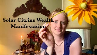 Solar Citrine Manifestation Meditation amp Healing hekatereikiasmrhecatereikihealingasmrvideos [upl. by Thirzia]