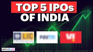 How Have Indias Biggest IPOs Performed Since Listing I NDTV Profit [upl. by Shaia827]