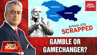 Article 370 Scrapped Modis Mission Kashmir Well Thought Out  News Today With Rajdeep [upl. by Apfelstadt]