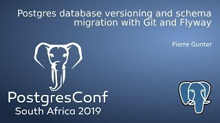 Postgres database versioning and schema migration with Git and Flyway [upl. by Zanze]