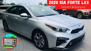 2020 Kia Forte LXS Walkaround Review [upl. by Balmuth]