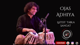 Ojas Adhiya Latest Tabla Sangat [upl. by Audrit]