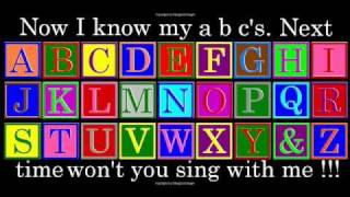 a b c songs a b c d Alphabet song For Children kids baby babies With Lyrics nursery rhyme [upl. by Pembroke]