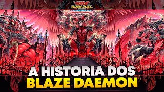 A HISTÓRIA DE BLAZE FIEND E O NOVO LÚCIFER DE YUGIOH [upl. by Crutcher]