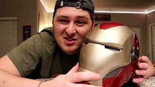 Creating My Own 3D Printed Iron Man Helmet  Iron Man Mk 85 Helmet ACTUAL AUTOMOTIVE PAINT [upl. by Ronyam308]