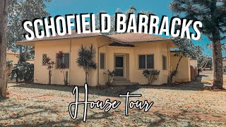 Schofield Barracks House Tour  Military Wife Living On Base [upl. by Zins]