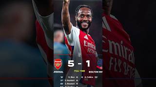 Ethan Nwaneri Shines Arsenal Thrash Bolton 51 in the Carabao Cup shorts arsenal carabaocup [upl. by Zweig]