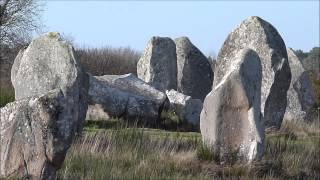 ALIGNEMENTS DE CARNAC menhirs dolmens Janvier 2014 [upl. by Pierro263]