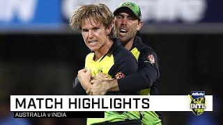 Australia draw first blood in T20 series  First Gillette T20 [upl. by Nicole53]