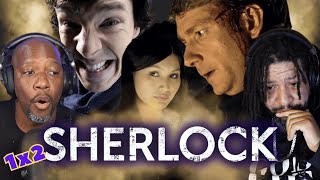 SHERLOCK Season 1 Episode 2 Reaction  The Blind Banker [upl. by Trebbor]