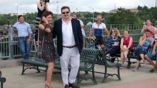 Romantic Proposal Flash Mob in Austin [upl. by Faires10]