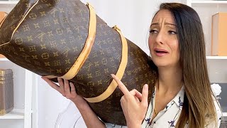 Louis Vuitton Vachetta WATER DAMAGE  How To Stop This Happening [upl. by Tomkiel519]