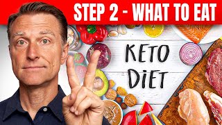 Dr Bergs Guide to Healthy Keto® Eating Step 2  What to Eat [upl. by Daas]