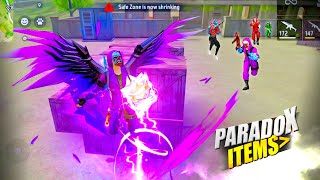 FREEFIRE 🔥Solo vs Squad With Paradox Ring Items and Hyperbook 🤯 22 Kills Garena free fire freefire [upl. by Ylahtan]