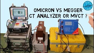 OMICRON vs MEGGER  CT Analyzer or MVCT [upl. by Ahsein]