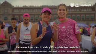 Recupera tu medalla Maratón de la CDMX Telcel y Medio Maratón BBVA RecuperaTuMedalla [upl. by Anawt]