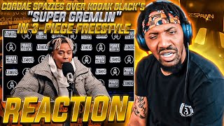 NoLifeShaq REACTS to CORDAE Spazzing Over Kodak Blacks quotSuper Gremlinquot [upl. by Iasi]