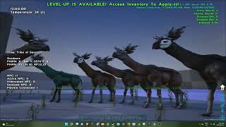 ARK Saurians Evolved Primordial Sivatherium Showcase The epic taming mount [upl. by Enilrad]