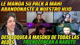 😂LE MANDA SU PACK A MAHI😂ABANDONASTE A NUESTRO HIJO😂 [upl. by Heimer]