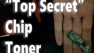 TOP Secret Reparar Toner Impresora laser Moviendo el Chip  Trucos [upl. by Thurman]