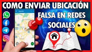 COMO ENVIAR UNA UBICACIÓN FALSA EN TIEMPO REAL GPS POR WHATSAPP EN ANDROID  Fácil y Rápido [upl. by Soalokcin727]