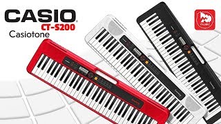 Синтезатор CASIO CTS200  новая модель серии Casiotone [upl. by Karb]