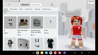 gastando mis primeros robux 🥳  no se ni como le hice pero bueno [upl. by Issak416]